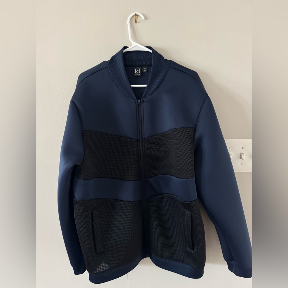 Ideology Navy Blue & Black men jacket - Size XL